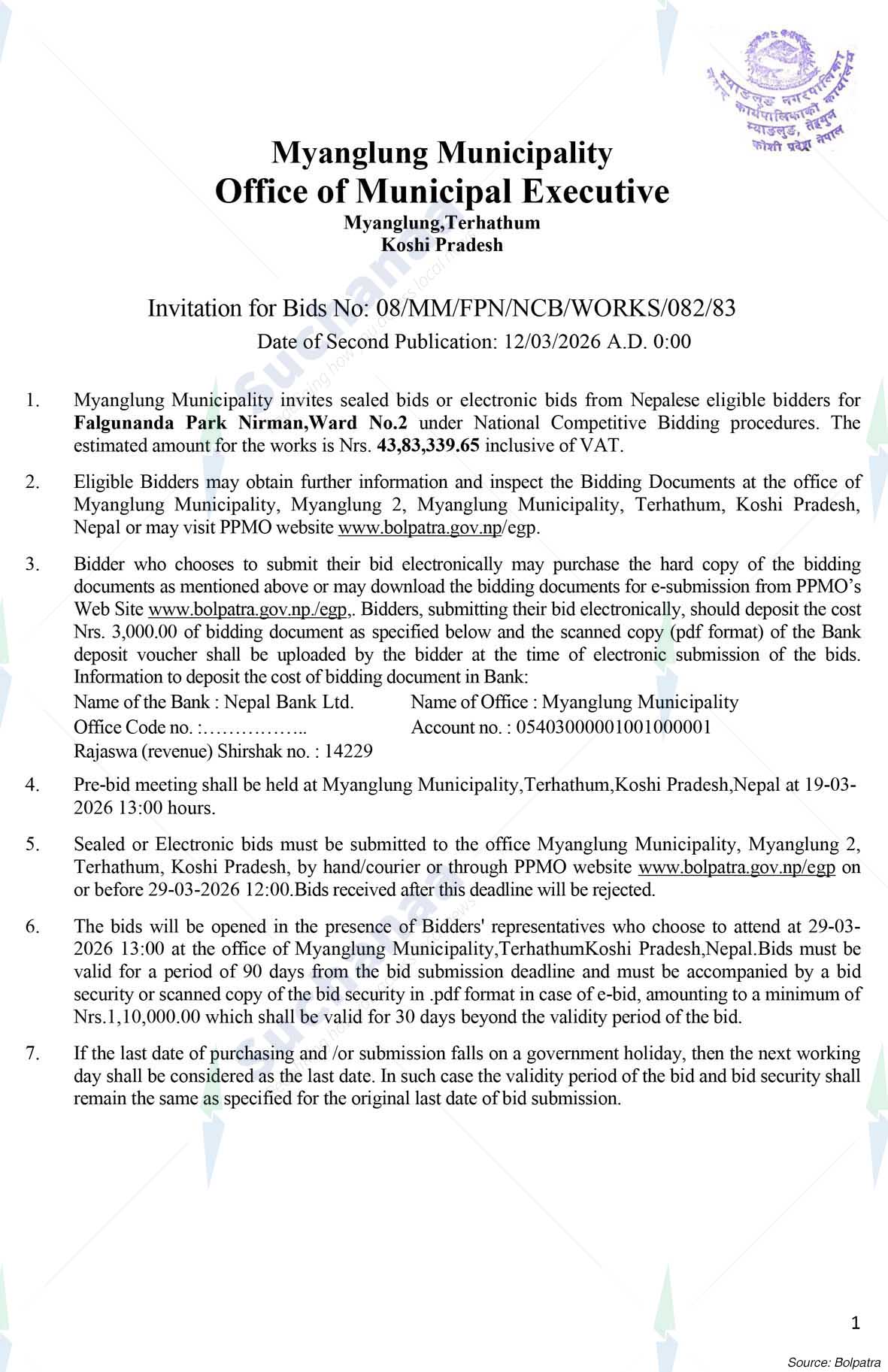 Myanglung Municipality