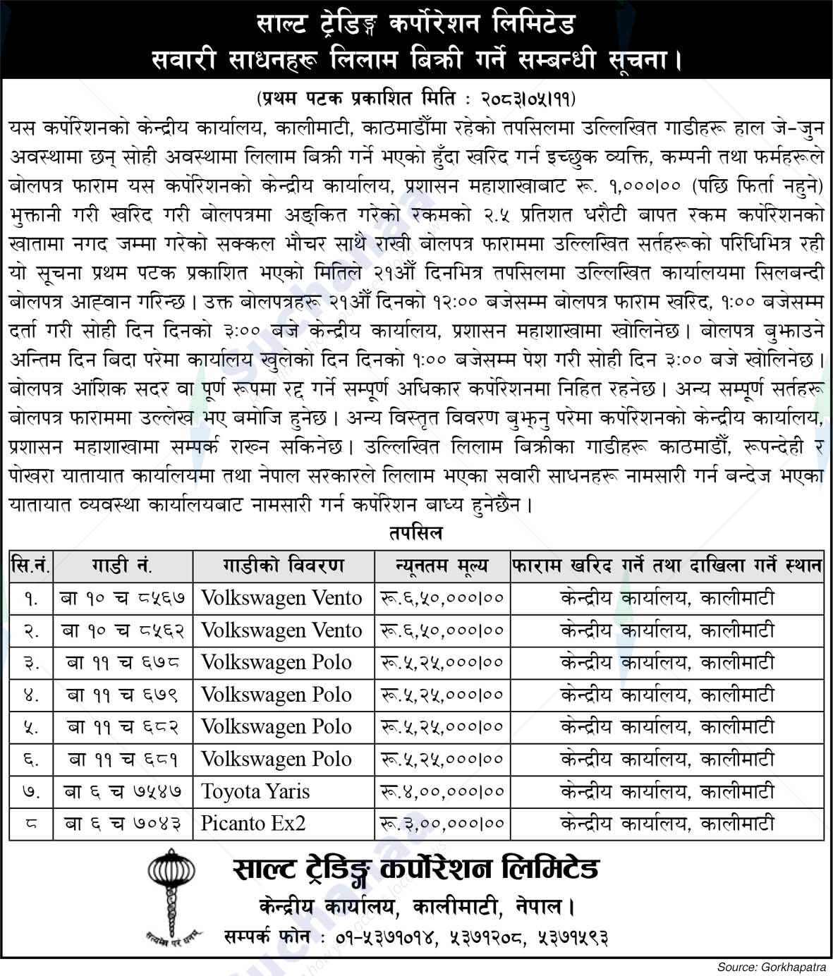 Salt Trading Corporation
