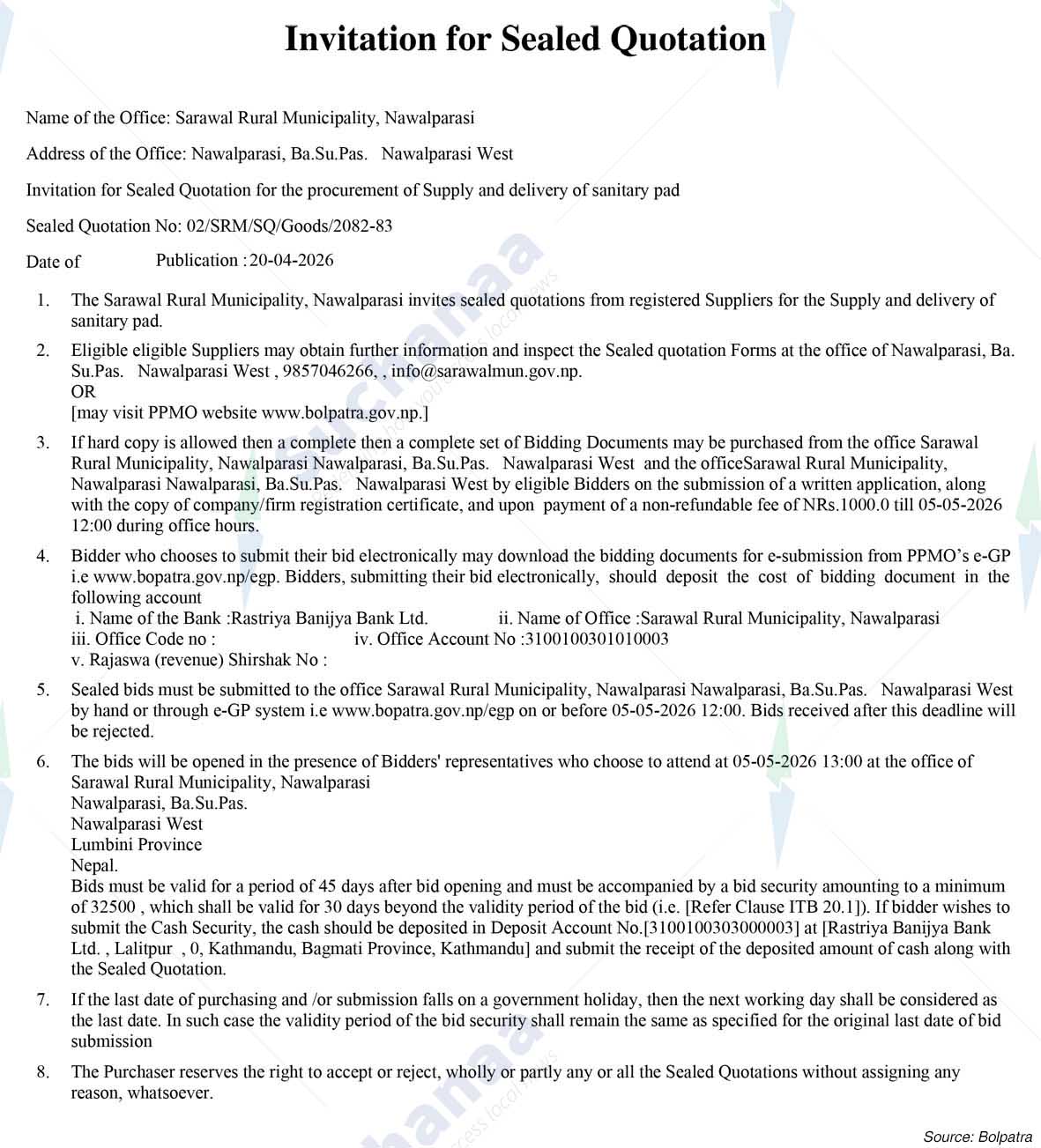 Sarawal Rural Municipality