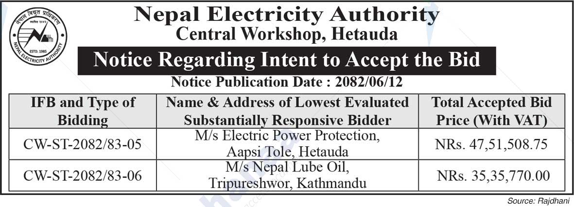Nepal Electricity Authority