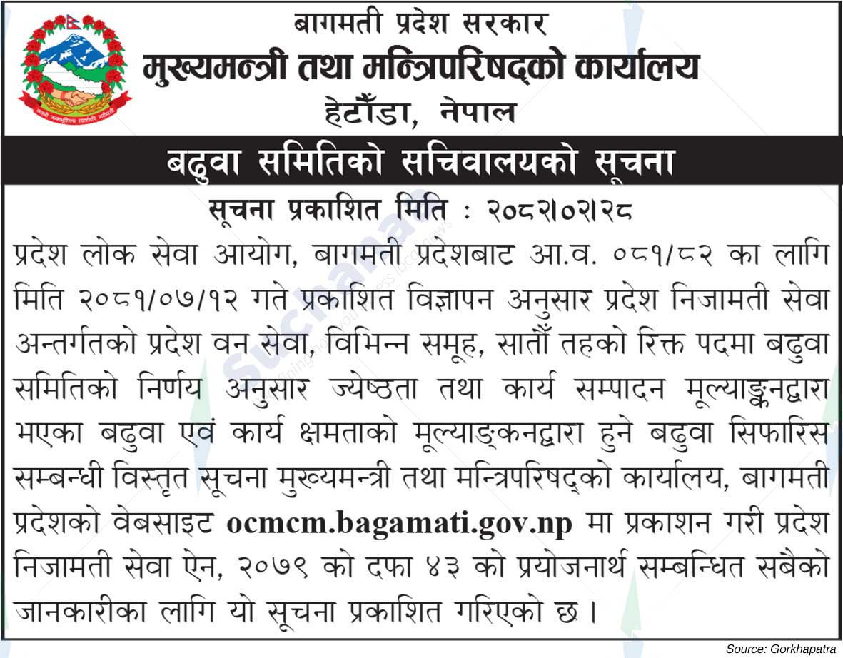 Office of the Chief Minister and Council of Ministers