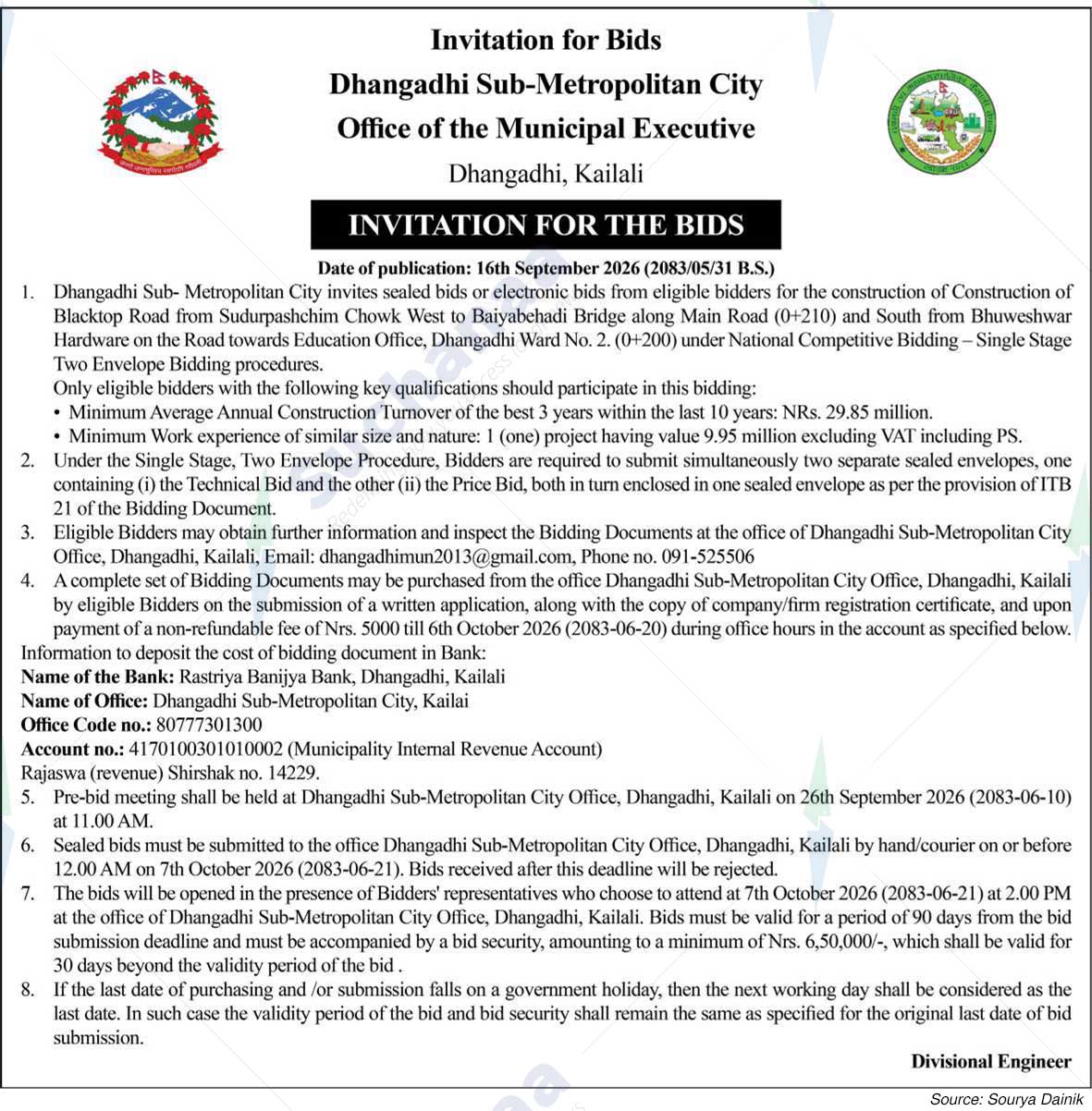 Dhangadhi Sub-Metropolitan City