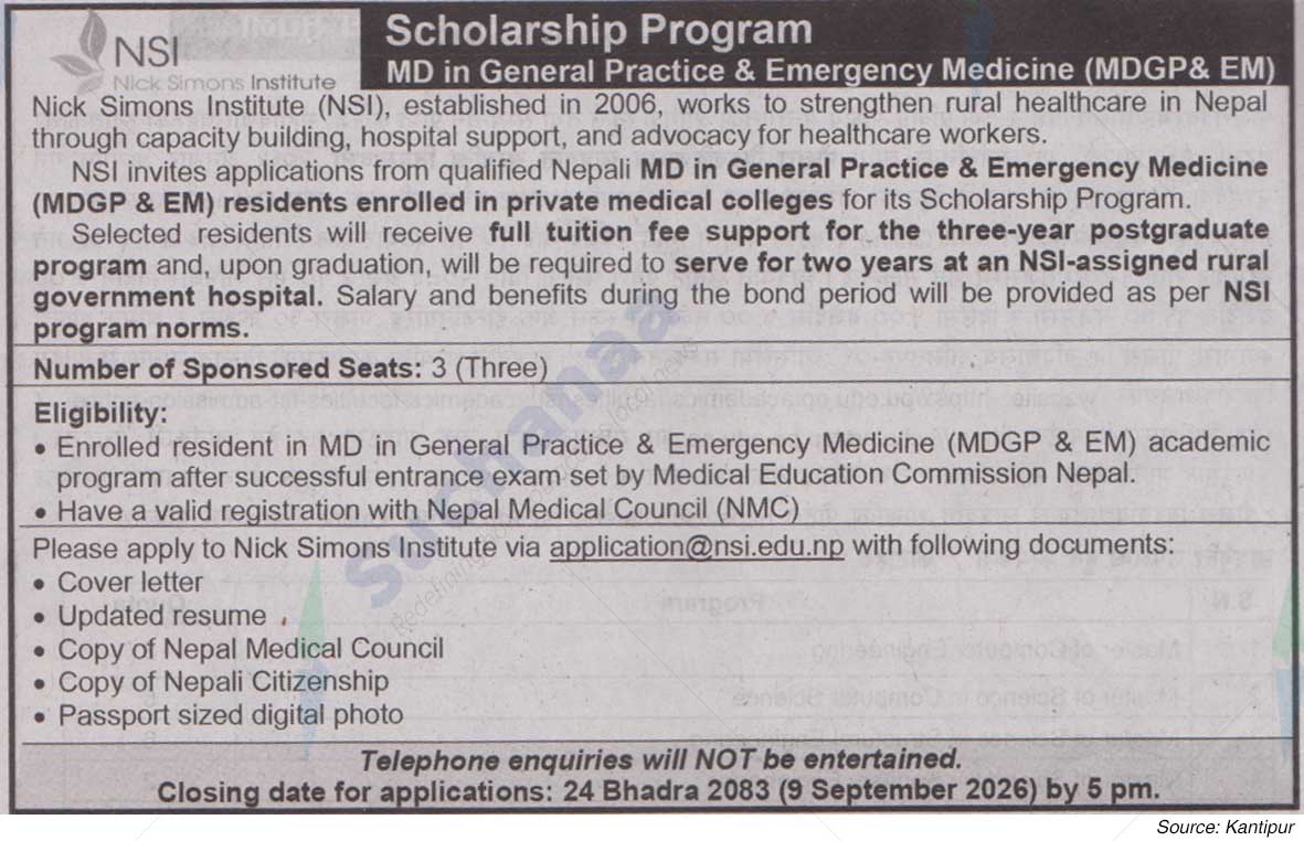 Nick Simons Institute (NSI)