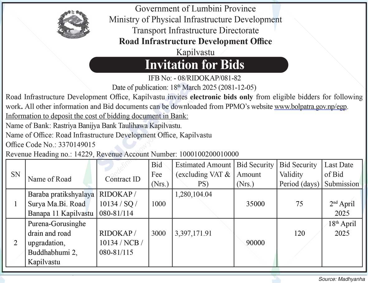 Road Infrastructure Development Office