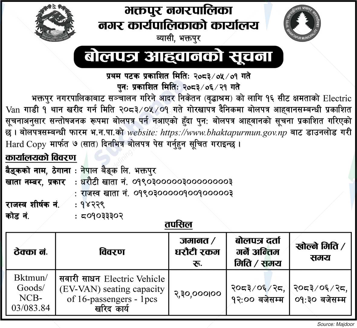 Bhaktapur Municipality