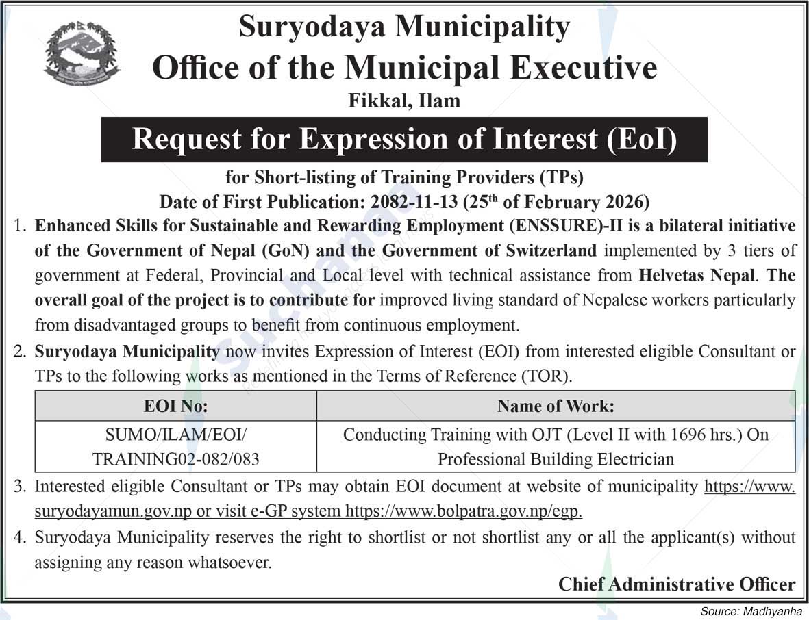 Suryodaya Municipality