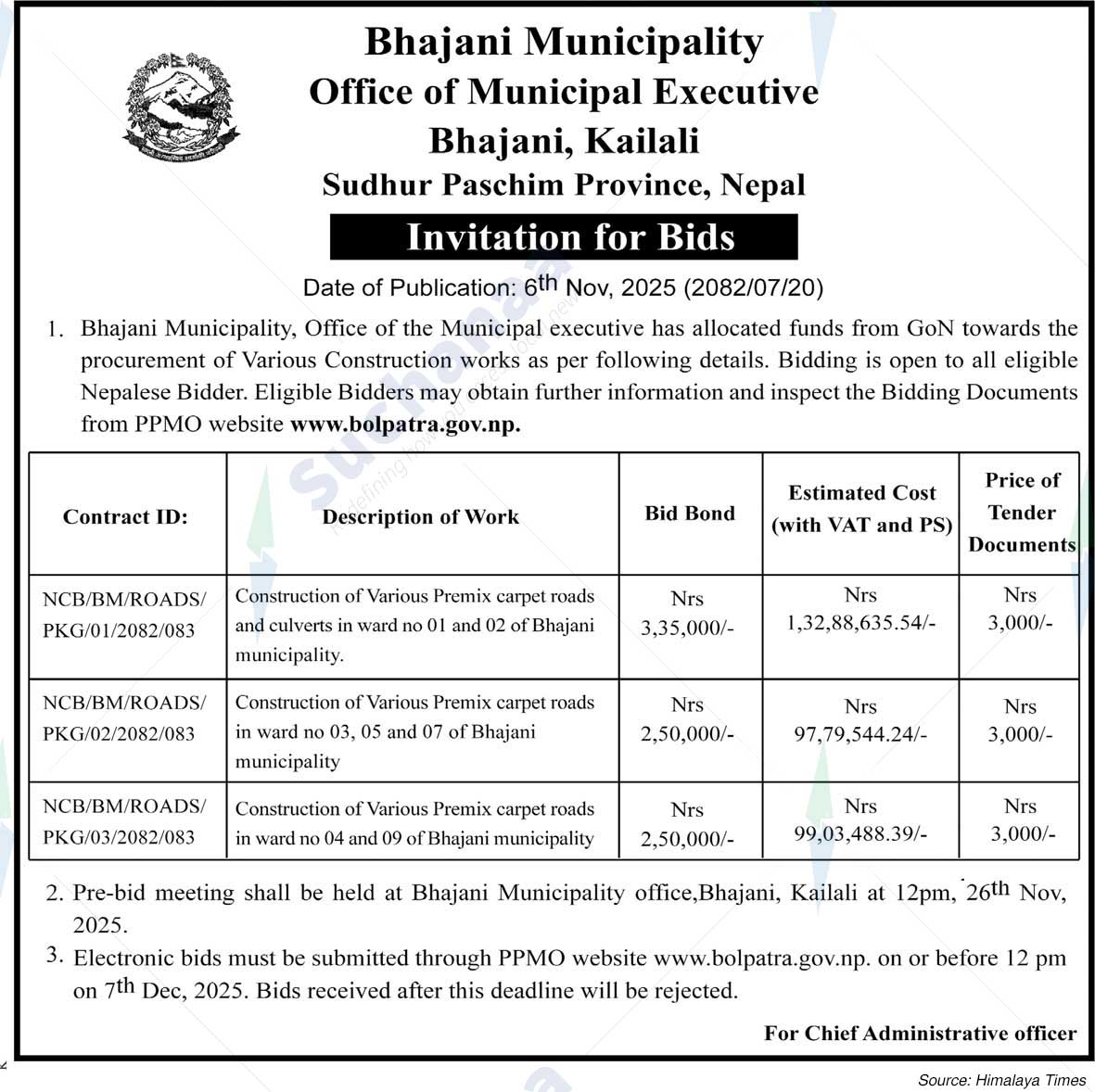 Bhajani Municipality