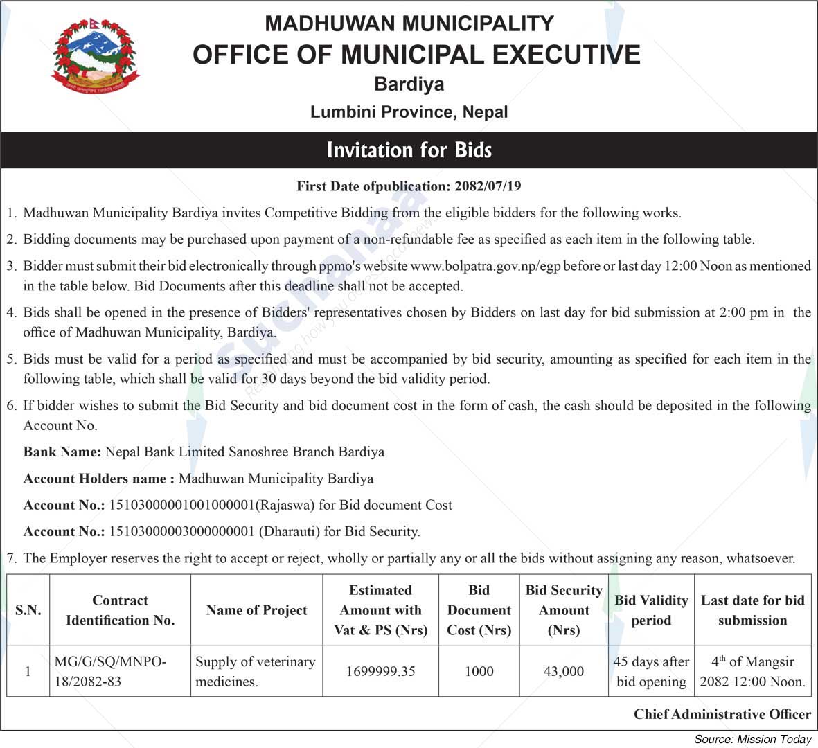 Madhuwan Municipality
