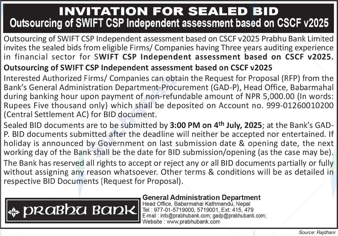 Prabhu Bank Limited