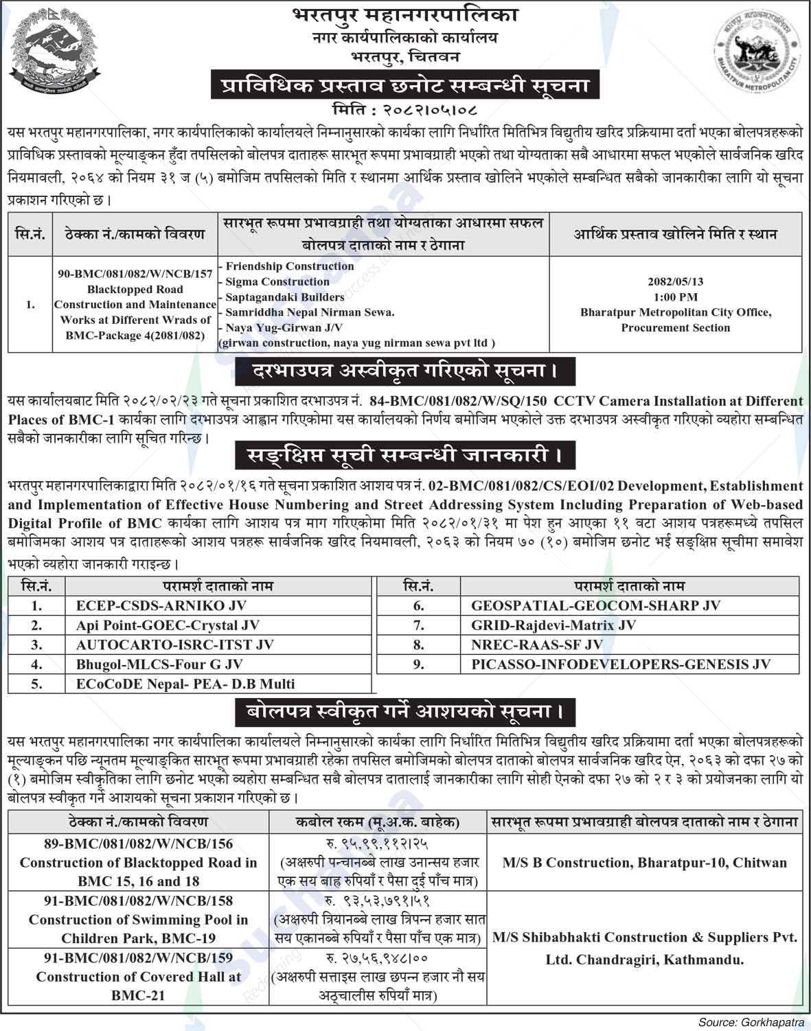 Bharatpur Metropolitan City