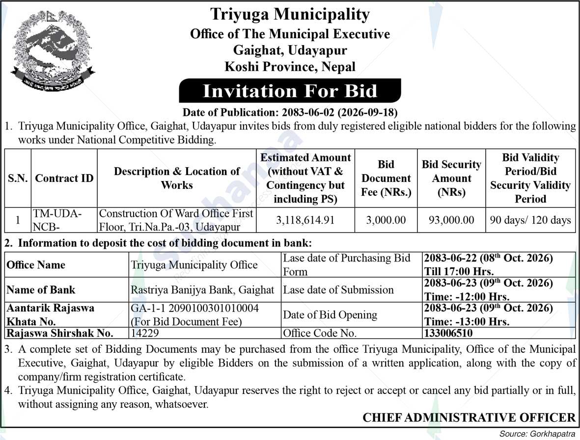 Triyuga Municipality