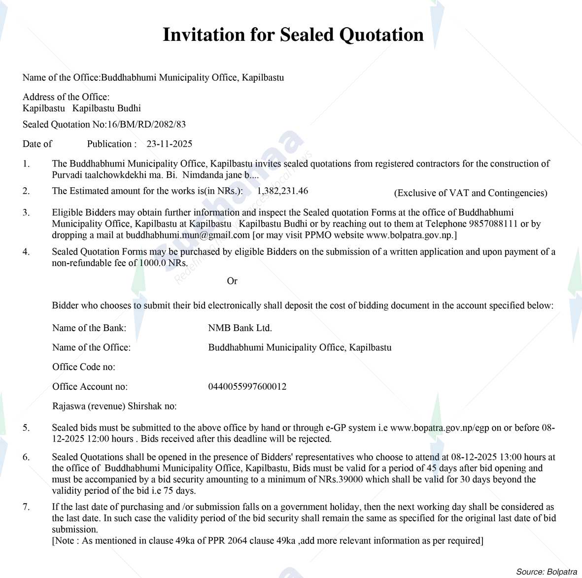 Buddhabhumi Municipality