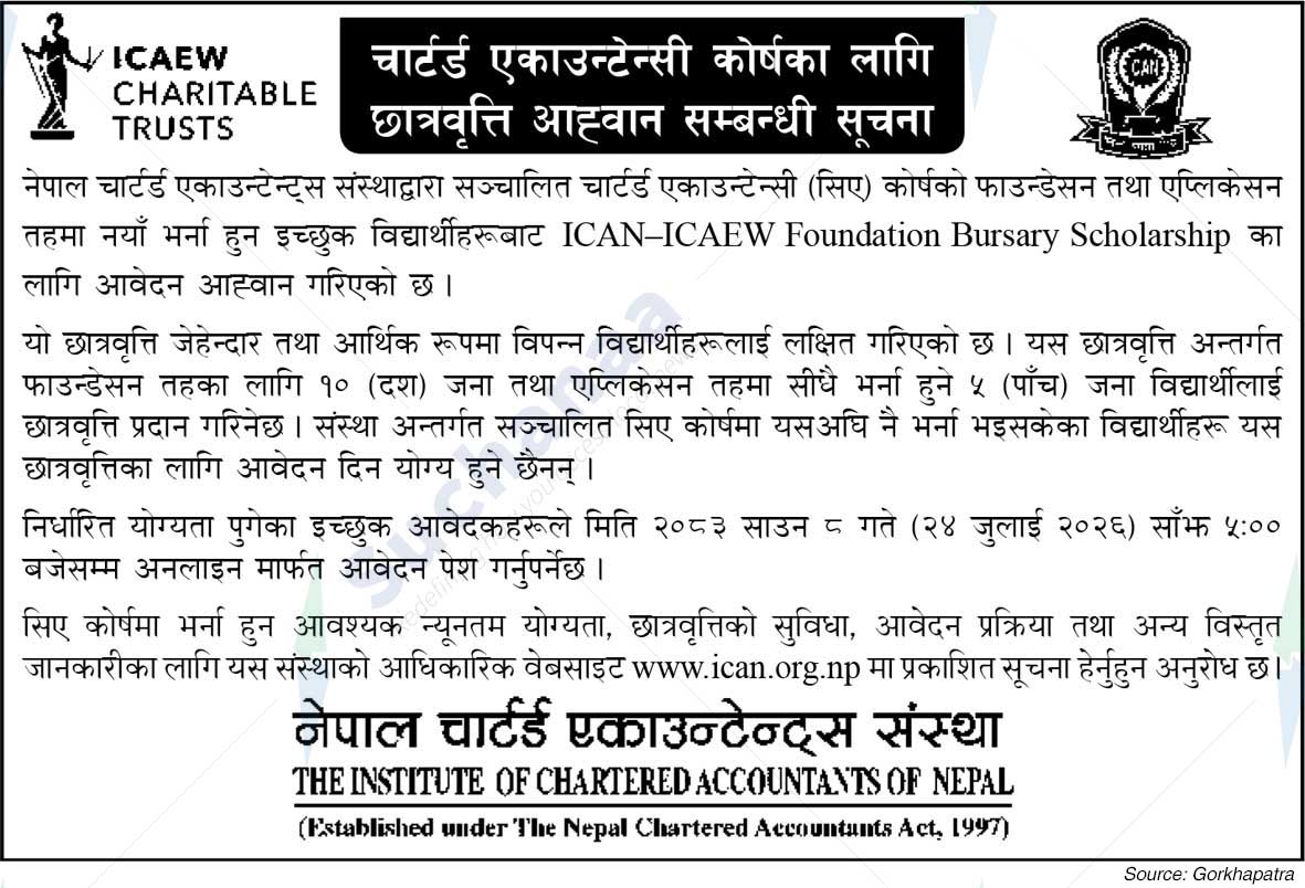 The Institute of Chartered Accountants of Nepal