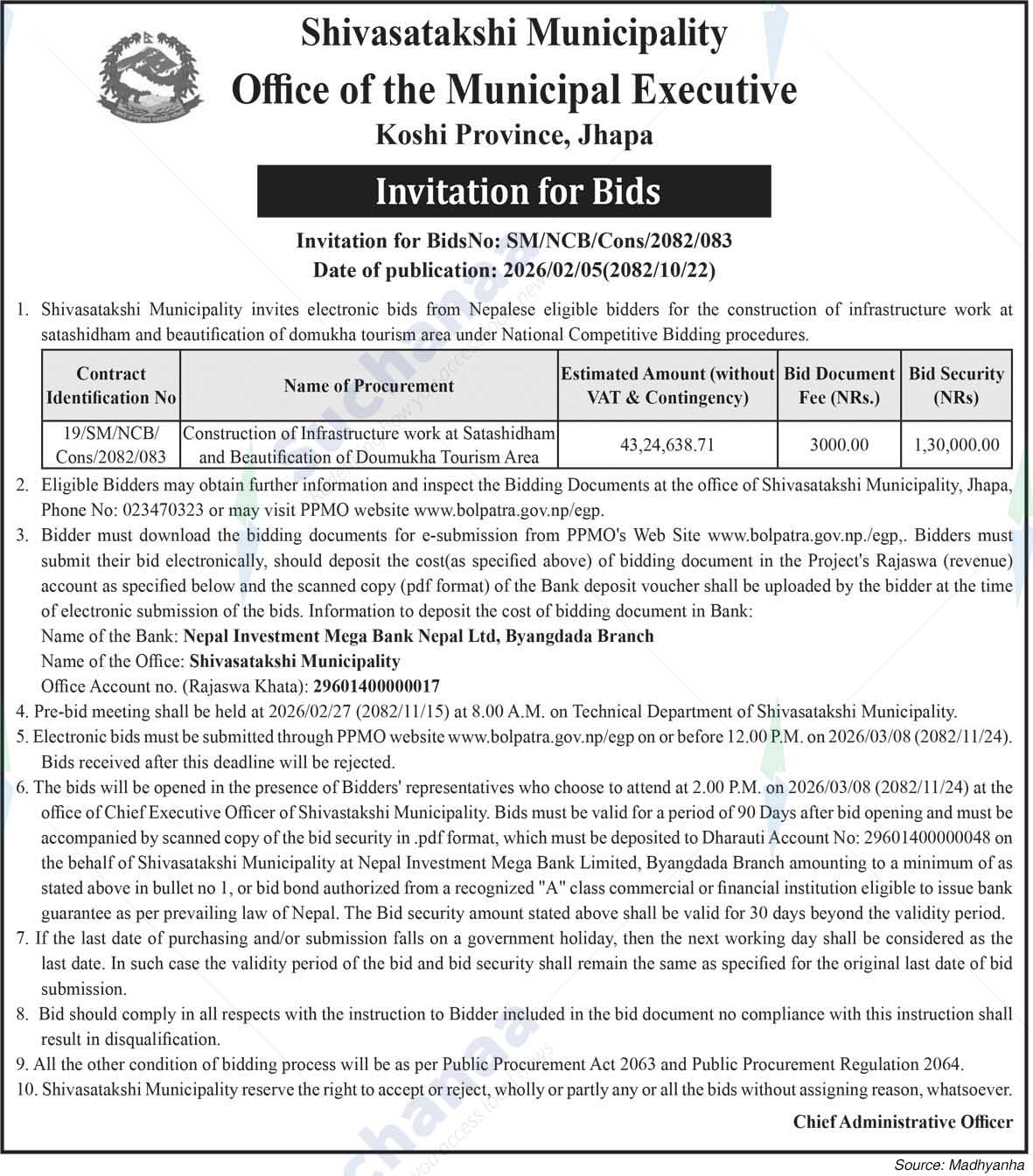 Shivasatakshi Municipality