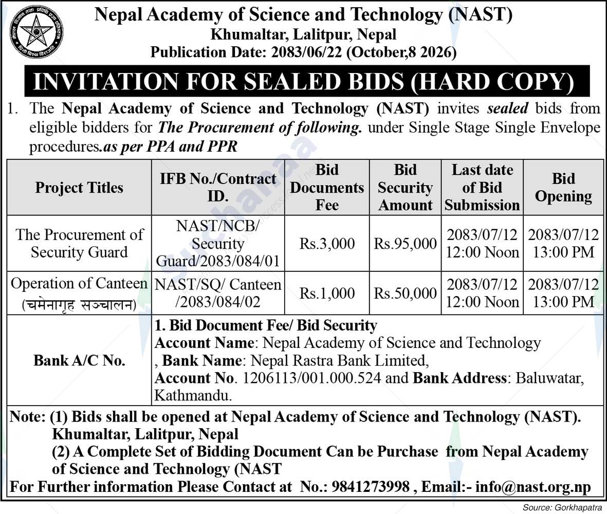 Nepal Academy of Science and Technology (NAST)