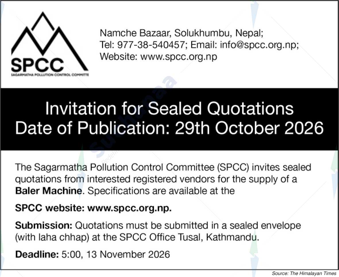 Sagarmatha Pollution Control Committee (SPCC)