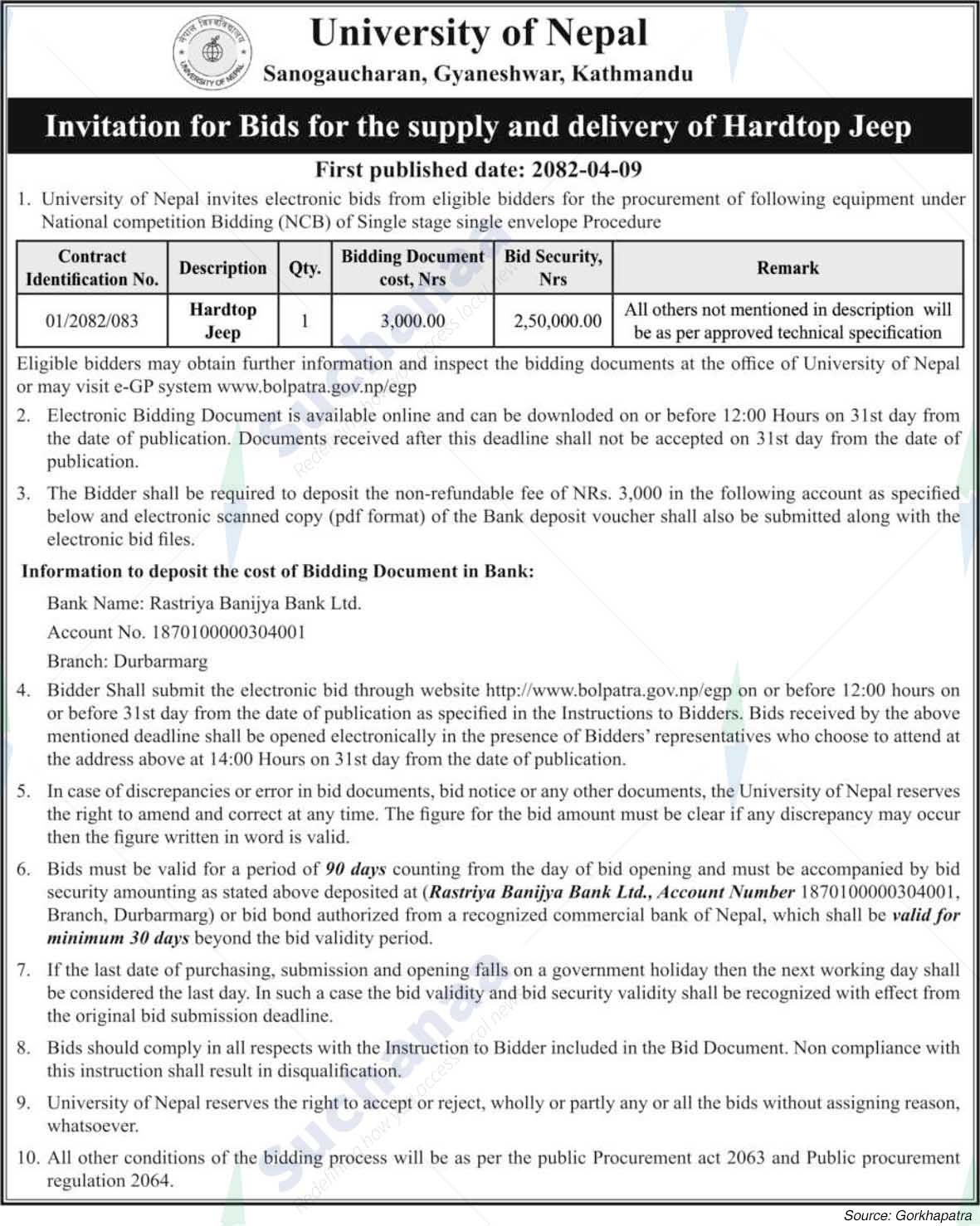University of Nepal (UoN)