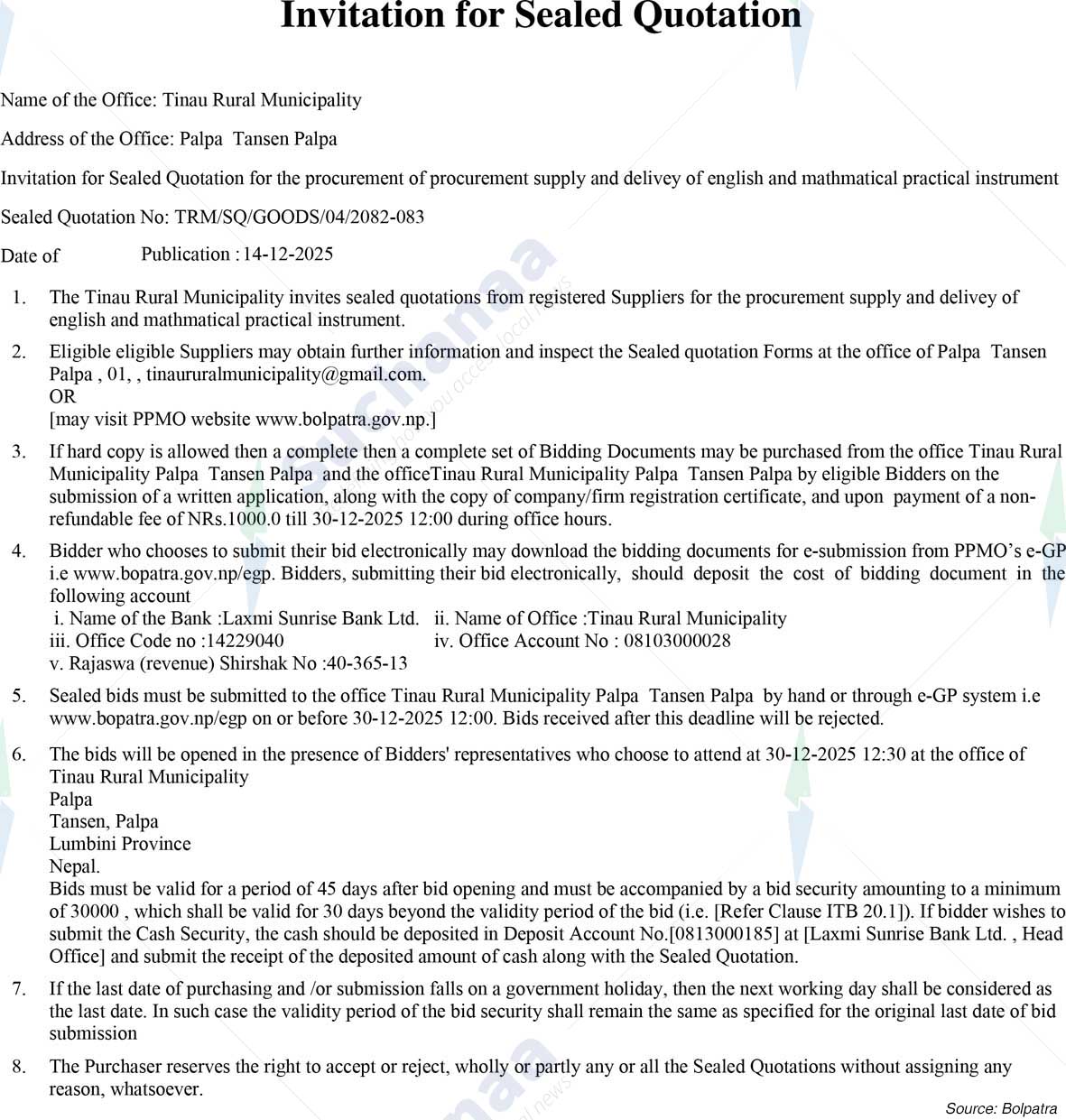 Tinau Rural Municipality