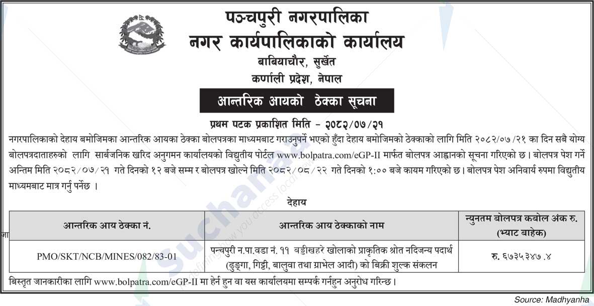 Panchapuri Municipality