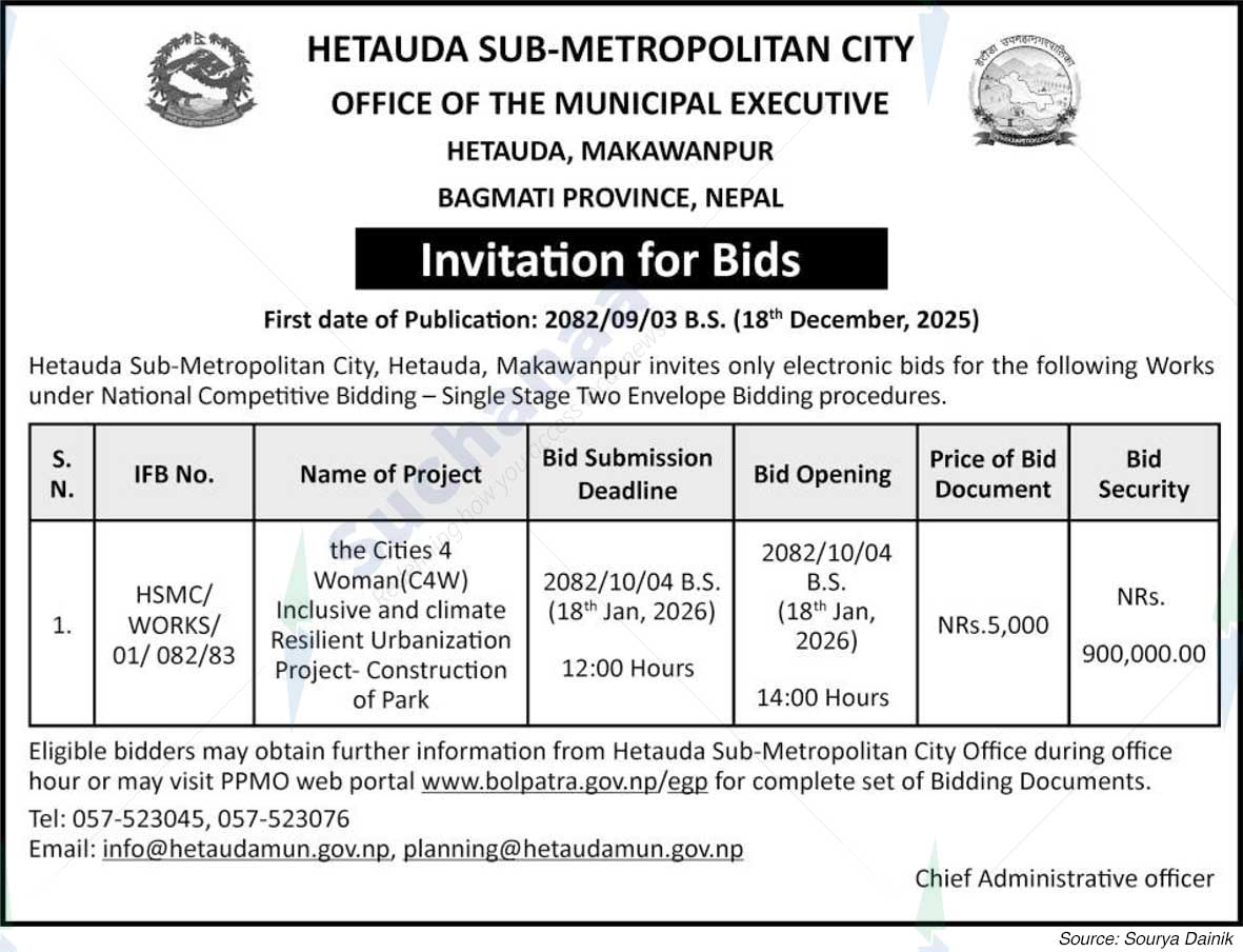 Hetauda Sub Metropolitan City