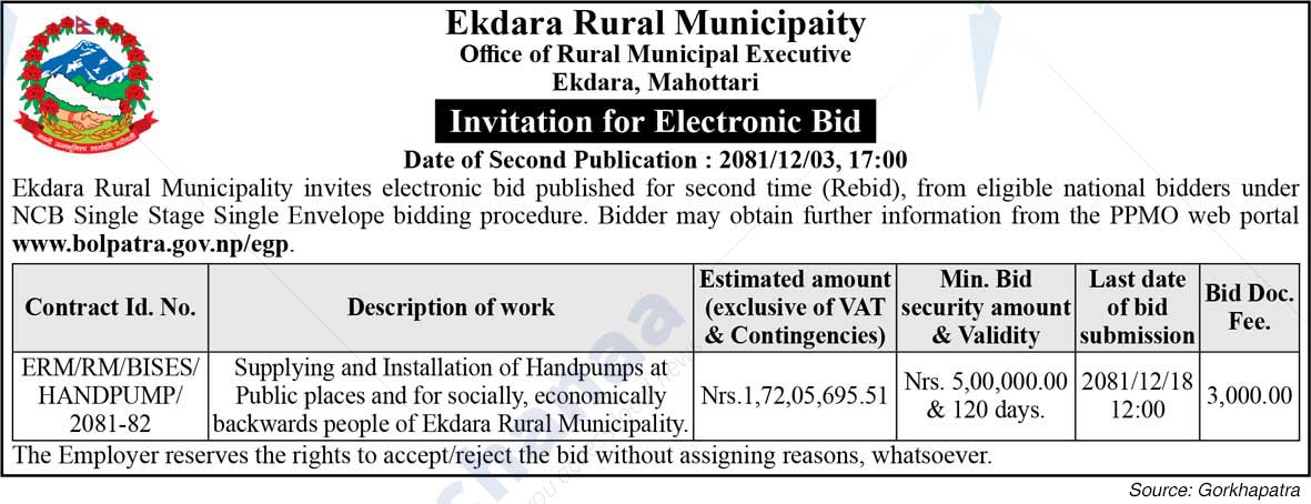 Ekdara Rural Municipaity