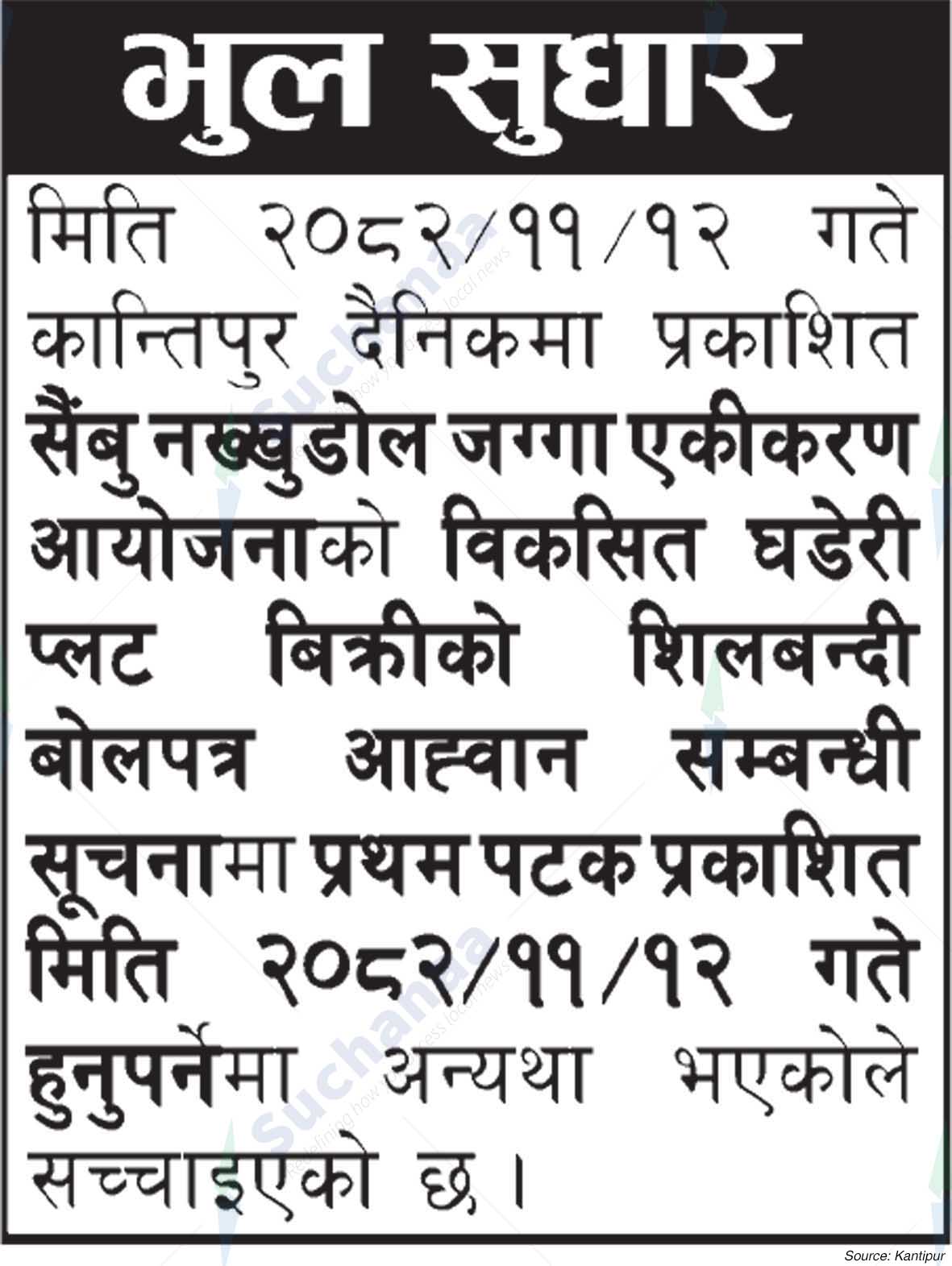 Saimbu Nakhkhudol Land Integration Project