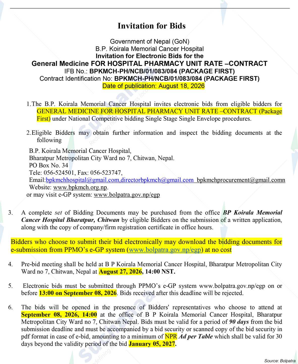 B.P. Koirala Memorial Cancer Hospital