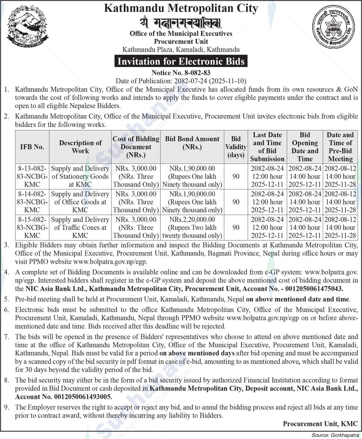 Kathmandu Metropolitan City