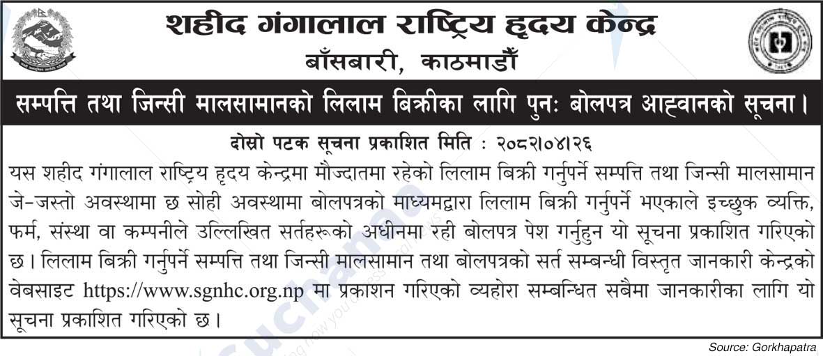 Shahid Gangalal National Heart Center