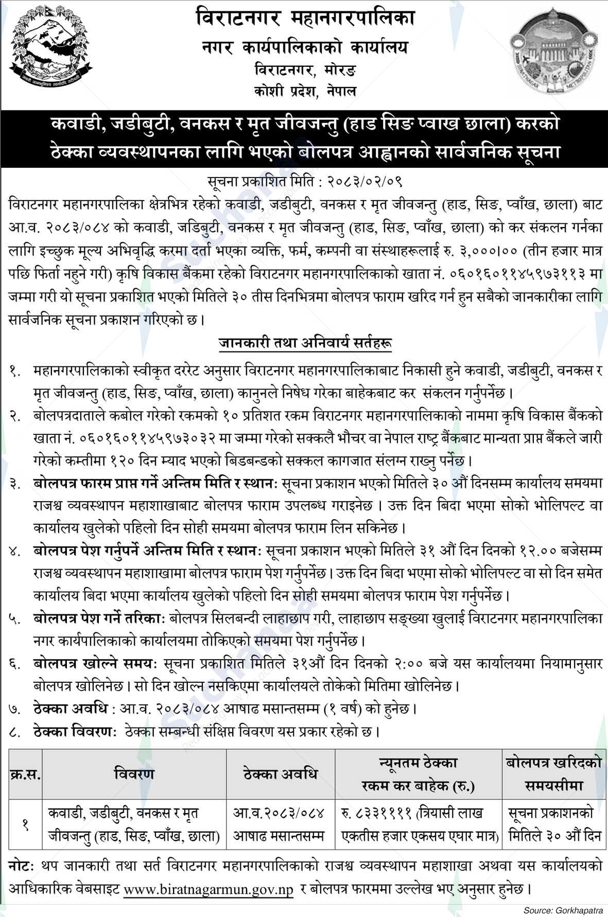 Biratnagar Metropolitan City