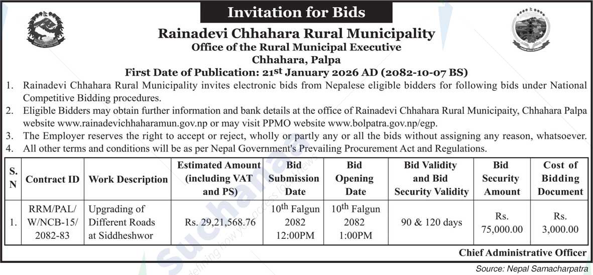 Rainadevi Chhahara Rural Municipality
