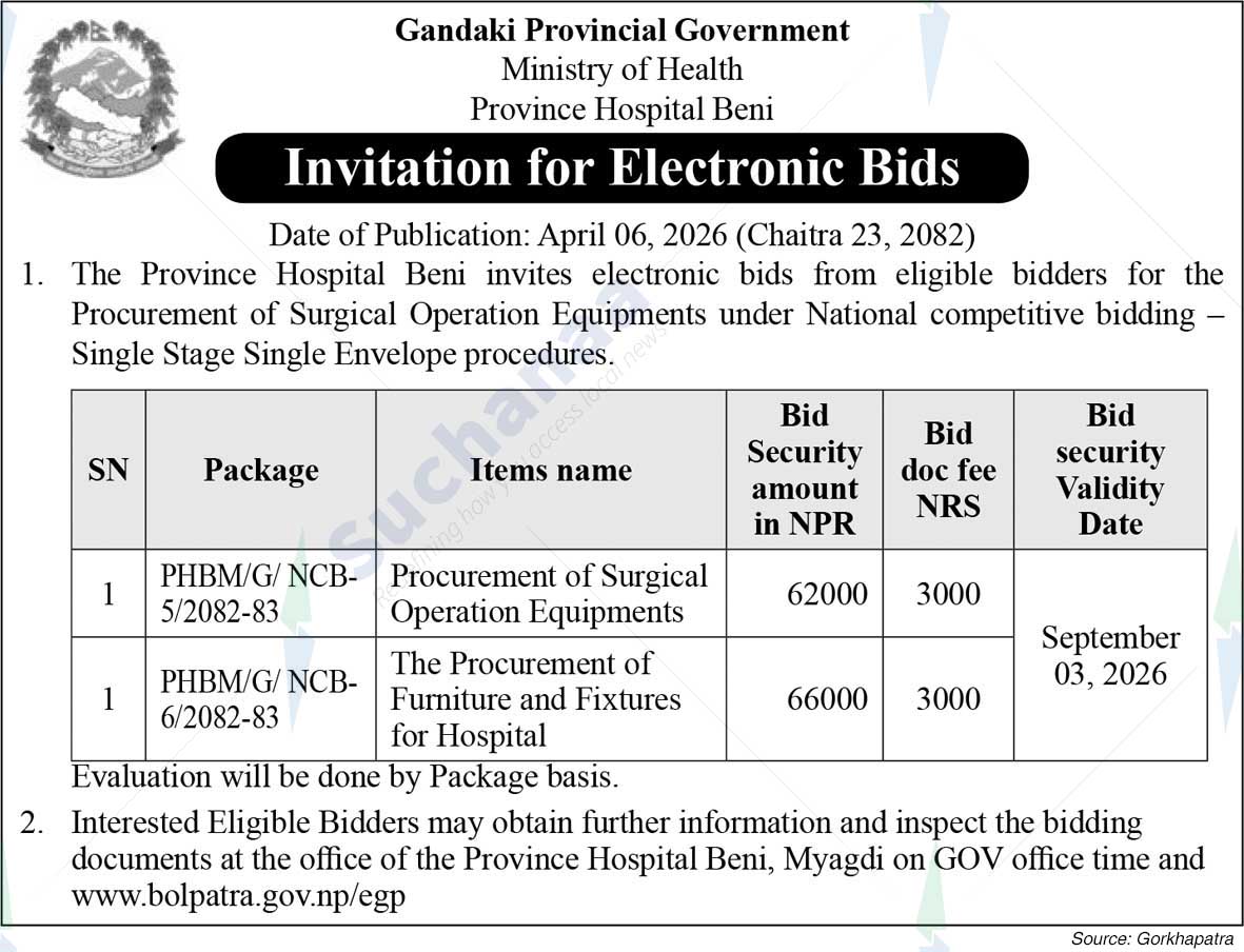 Province Hospital, Beni, Myagdi