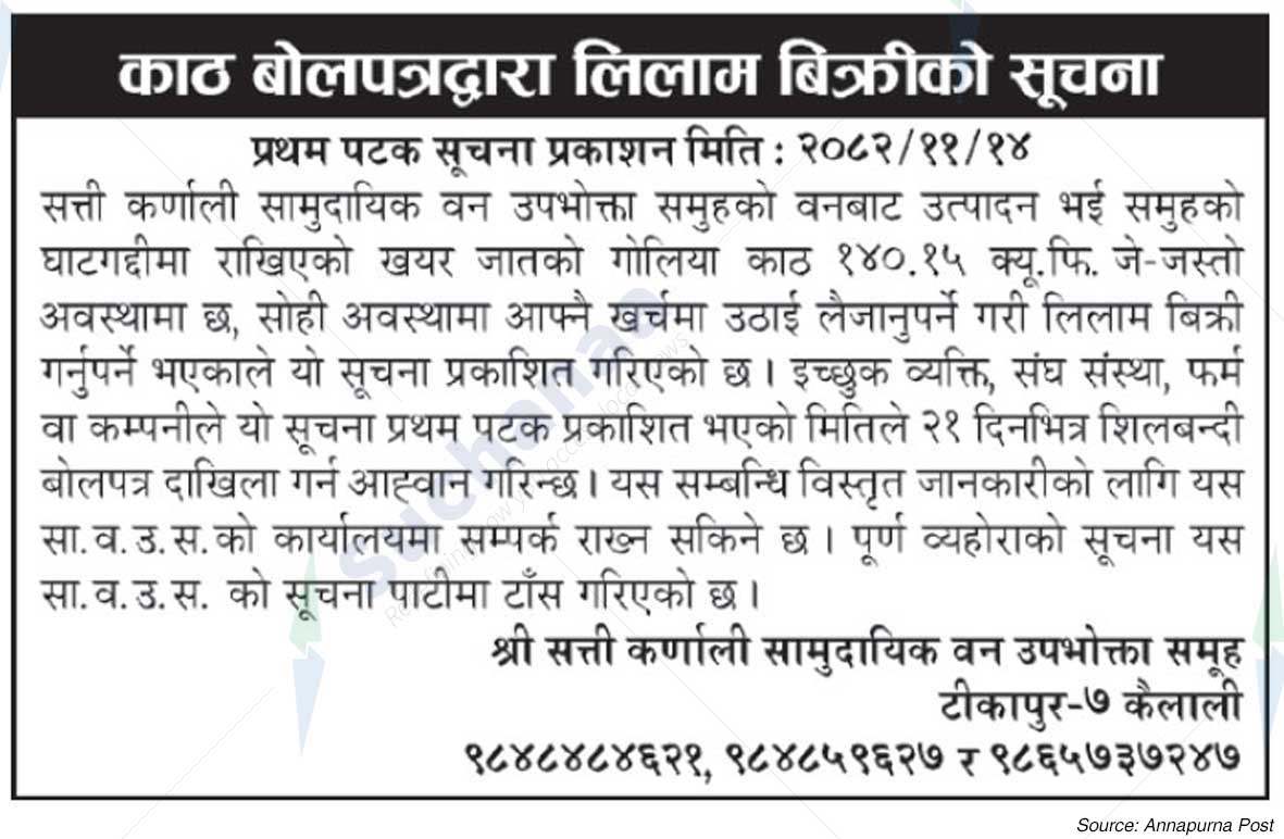 Shree Satti Karnali Saa.Wa.Wo.Sa.