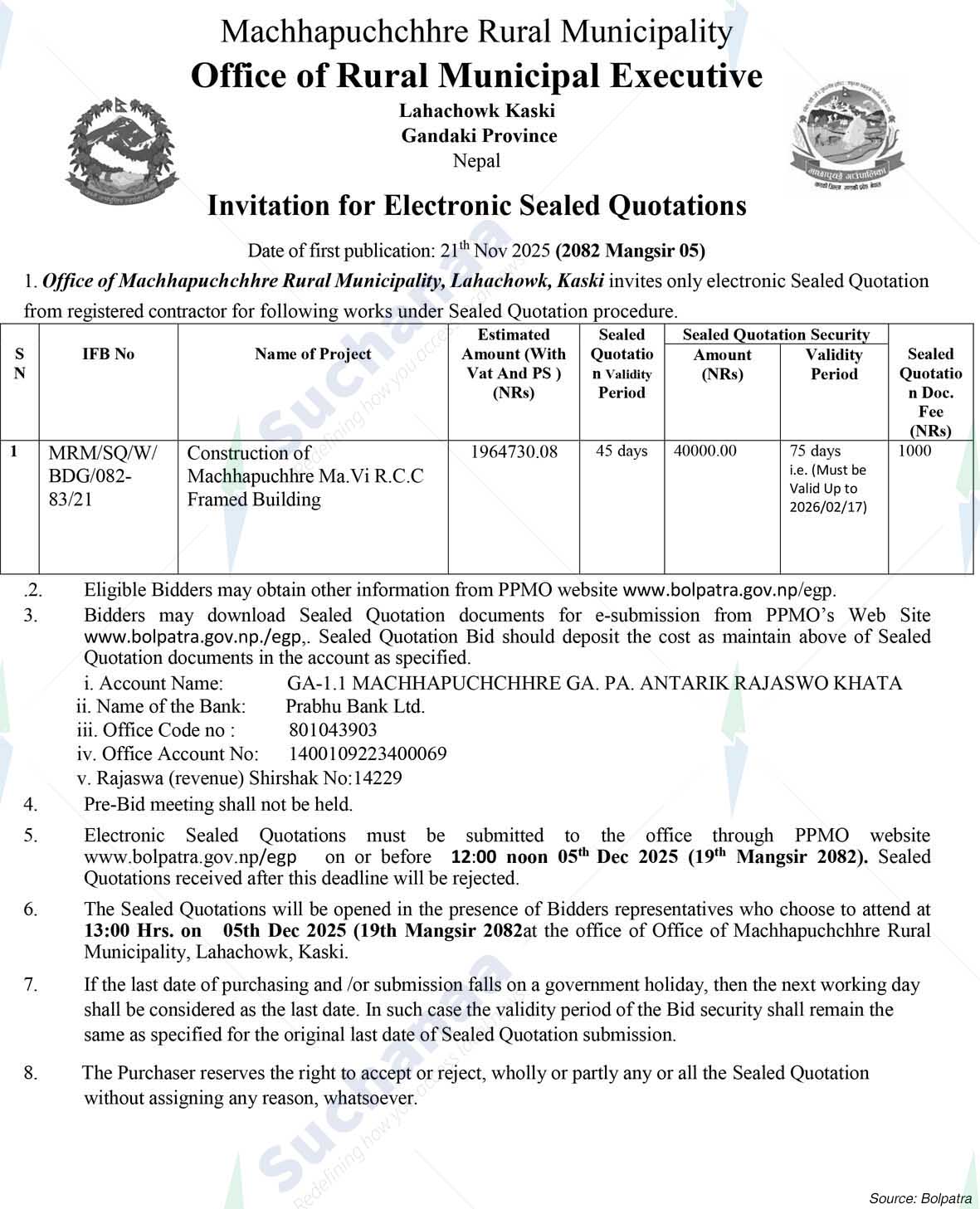 Machhapuchchhre Rural Municipality