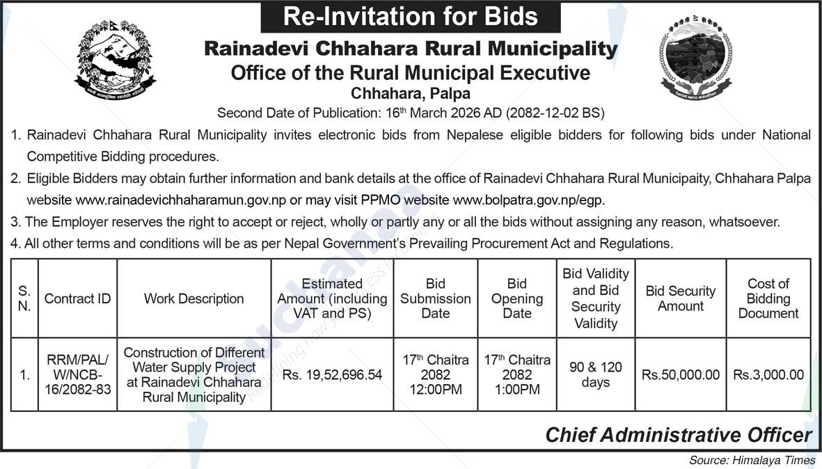 Rainadevi Chhahara Rural Municipality