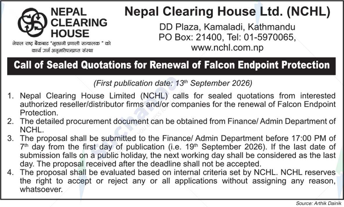 Nepal Clearing House Ltd. (NCHL)