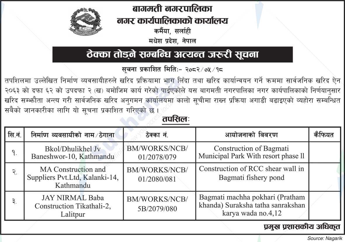 Bagmati Municipality