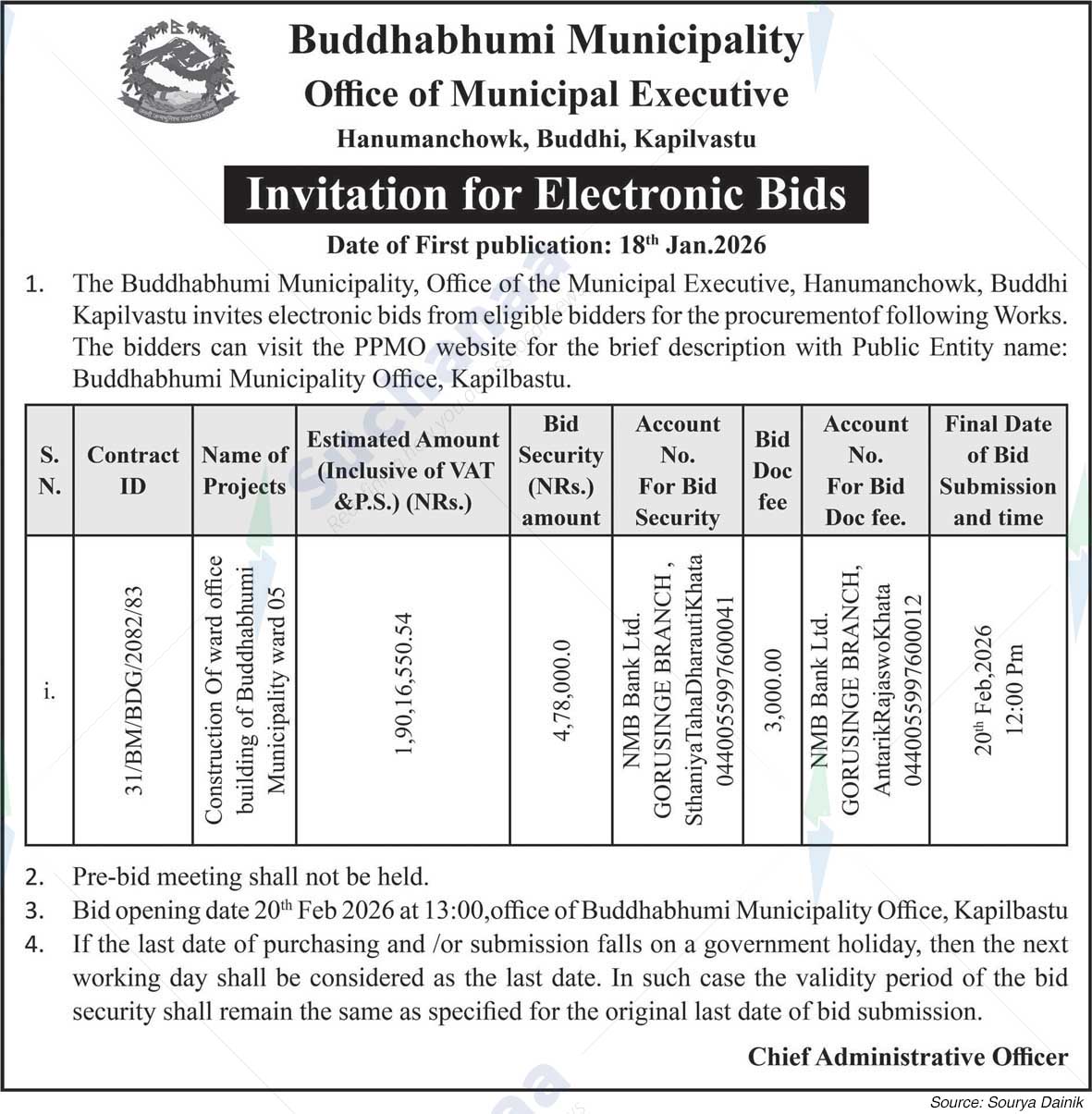 Buddhabhumi Municipality
