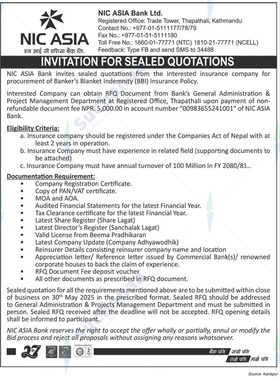NIC Asia Bank Limited