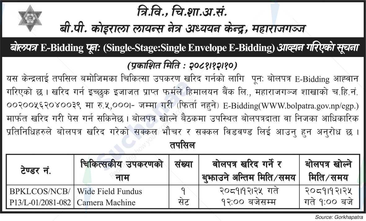 B.P. Koirala Lions Center For Ophthalmic Studies