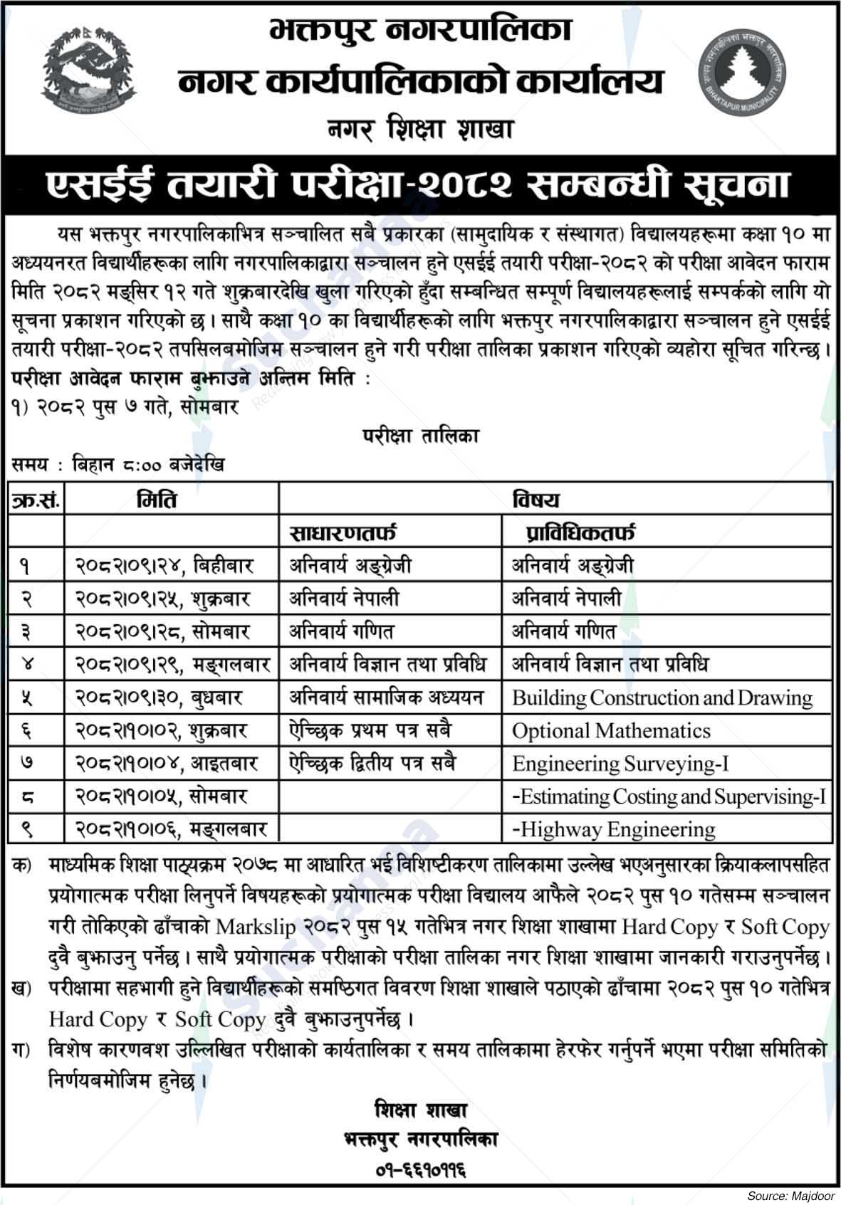 Bhaktapur Municipality