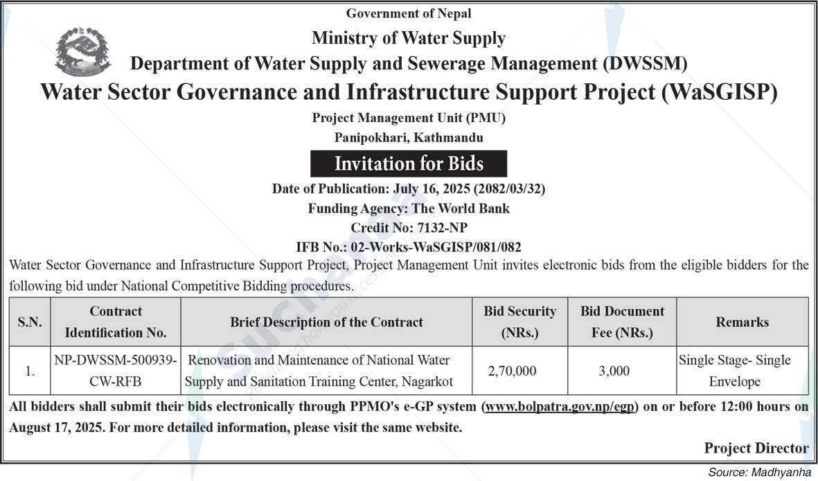 Project Management Unit (PMU), Panipokhari