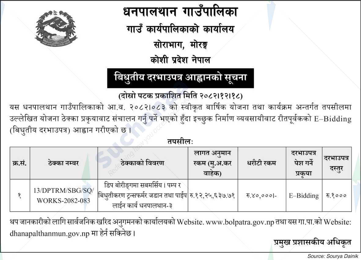 Dhanapalthan Rural Municipality