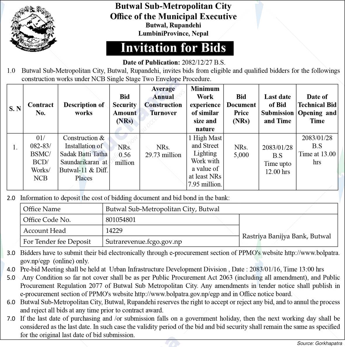 Butwal Sub-Metropolitan City