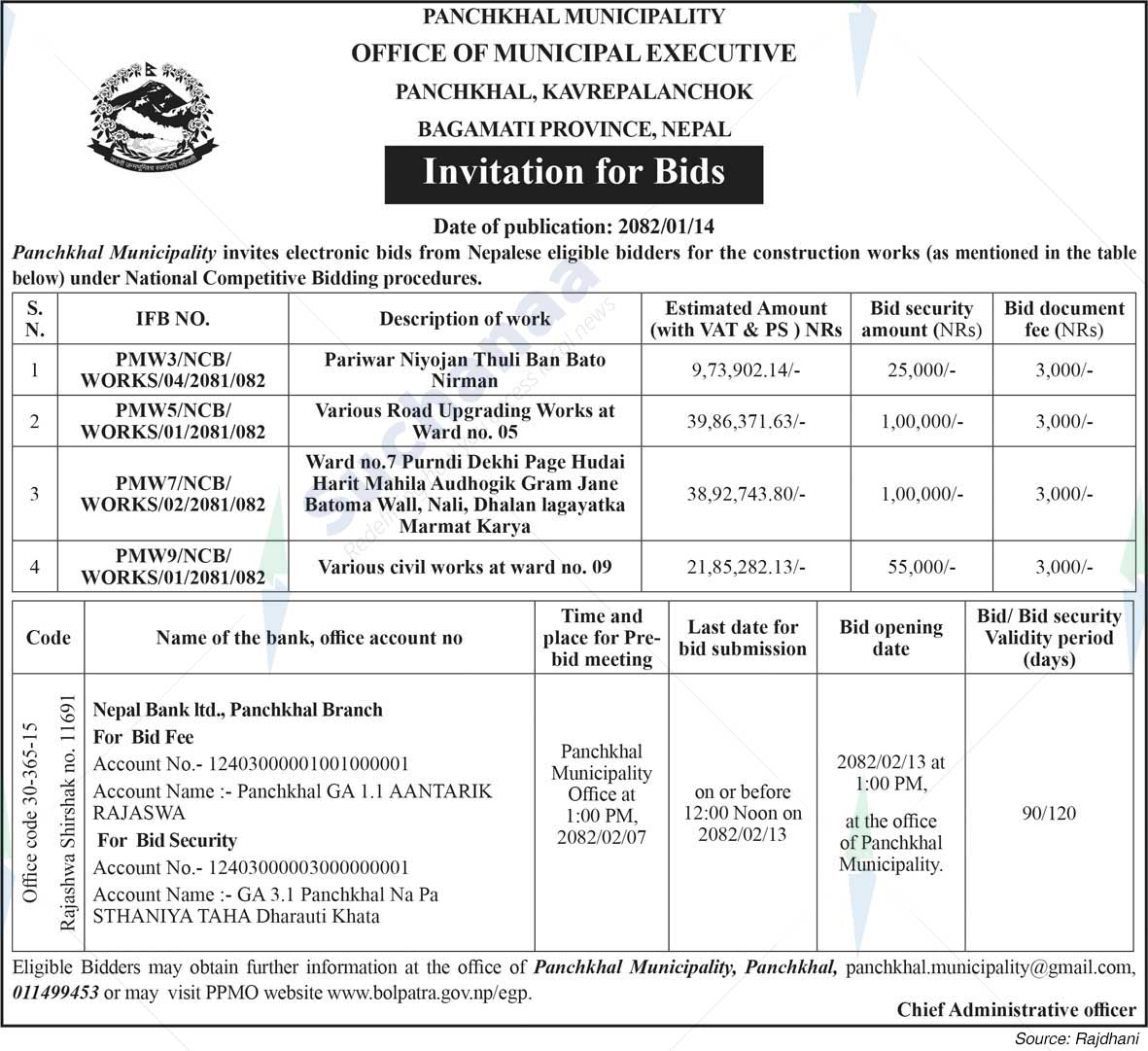 Panchkhal Municipality