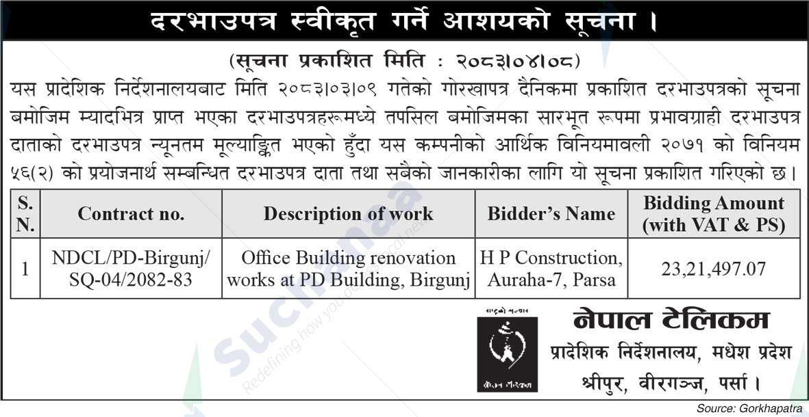 Nepal Doorsanchar Company Limited (NTC)