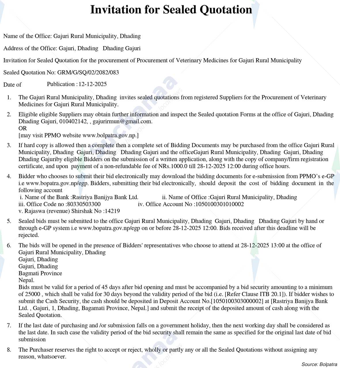 Gajuri Rural Municipality