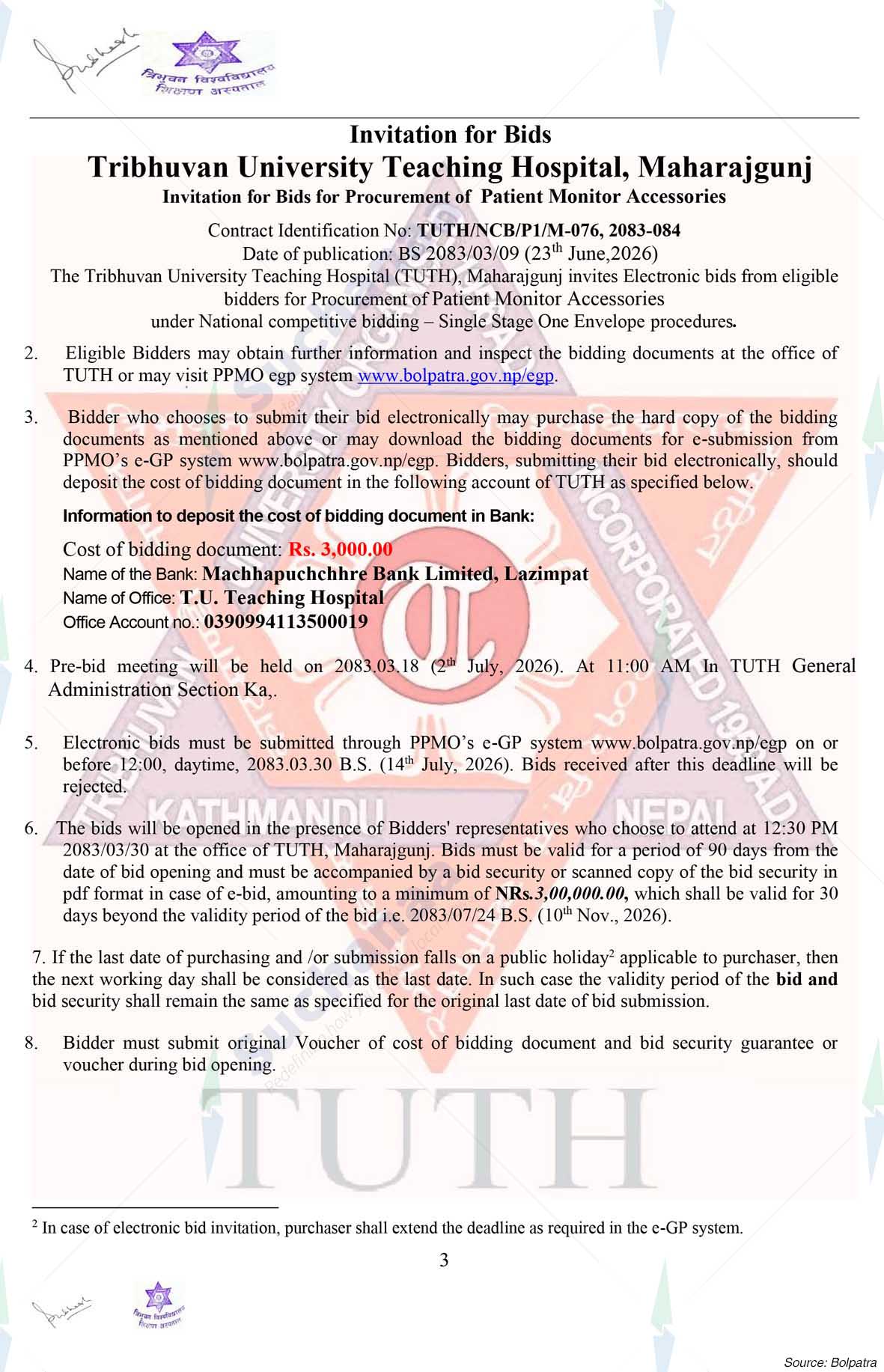 Tribhuvan University Teaching Hospital