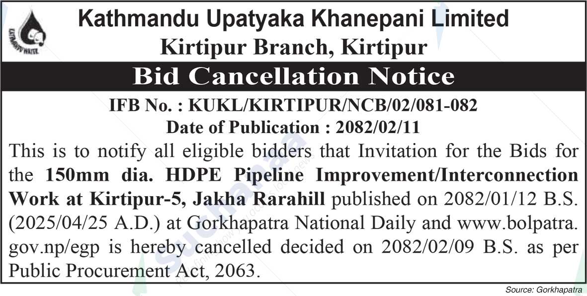 Kathmandu Upatyaka Khanepani Limited