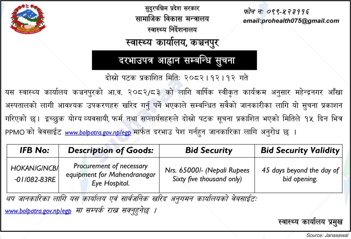 Health Office, Kanchanpur